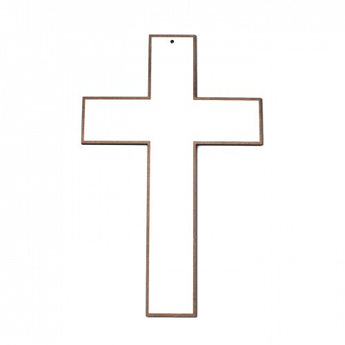 Holzkreuz klassik kreuz weiß - holzkreuz,