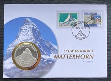 Numisbrief Schweizer Berge