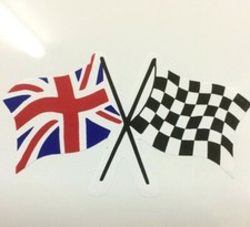 Gekreuzte Flagge Union Jack /