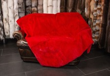 7188 Elegante Nerz Felldecke