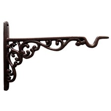 Haken Wandhalterung Blumenampel Landhaus Gusseisen 25 cm Konsole Regal Aufhänger