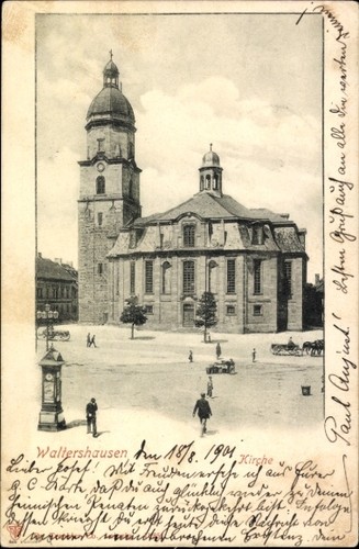 Waltershausen in - ak,