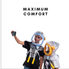 Supergum Quartz ABC Kinder & Kleinkinder Gasmaske | 45L PAPR System + Filter