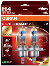 2 St. NEW H4 OSRAM NIGHT