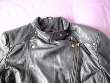 Lederjacke Biker Stil Damen
