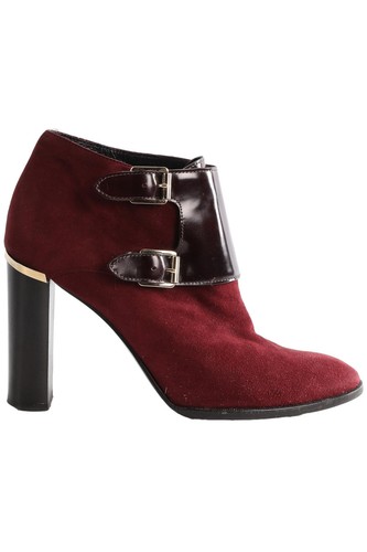Burberry rote wildleder - burberry,