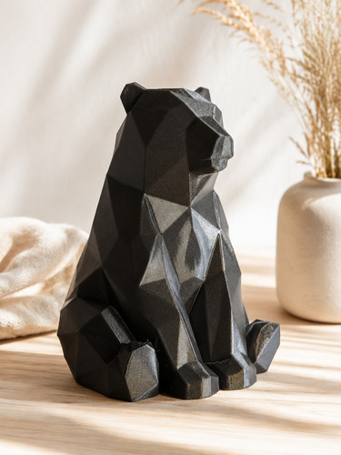 Geometrische bären figur deko - geometrische,