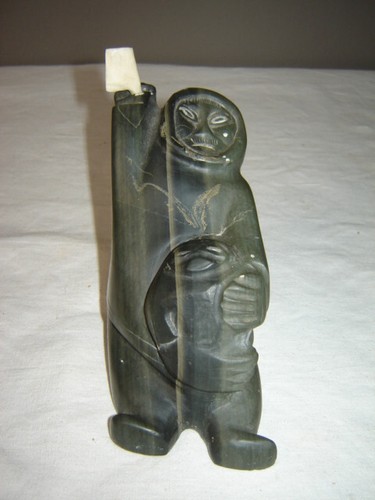 Alte eskimo inuit - eskimo, stein
