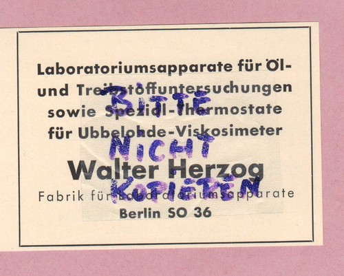 Berlin werbung 1952 - werbung, 1952,