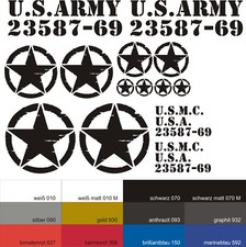 US Army + Sterne Mega-Set