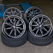 19 Zoll Alufelgen RW02 für VW Passat B6 B7 B8 3C 3G CC Scirocco Sharan Grau