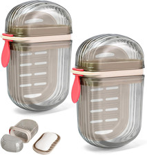 2 Stück Seifendosen mit