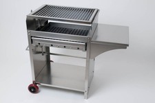 Deluxe Edelstahlgrill L • Holzkohle • Edelstahl • Grill