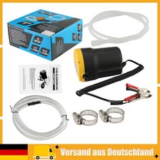 12V Öl Absaugpumpe Umfüll Pumpe 60W mit  2 Schlauch Dieselpumpe Heizölpumpe