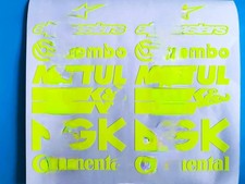 12 x Sponsoren Aufkleber -