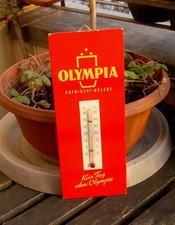 Altes Werbeschild Olympia