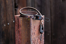 Kameragurt Leder, Braun