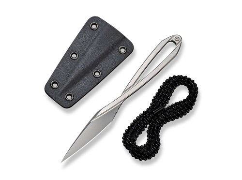 Civivi art silver messer - silver,