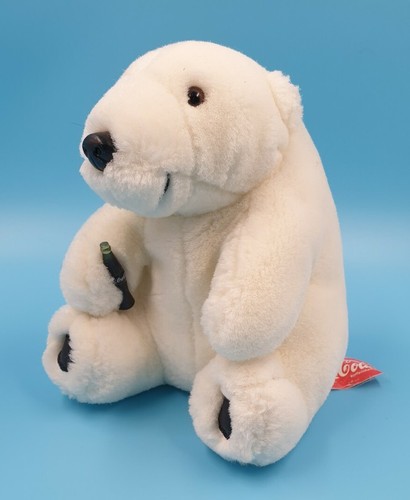 Eisbär mit coca cola flasche - eisbär,