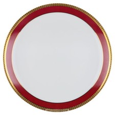 Kuchenteller Seltmann Weiden Patricia rot gold 26347