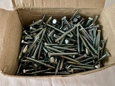 200 M6 x 60 Holzschrauben Sechskant DIN 571 Stahl verzinkt/passiviert Schrauben 