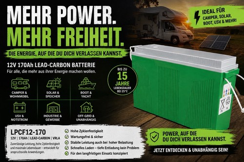 12v 170ah lead - 170ah, batterie