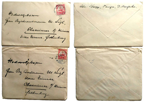 Deutsch ostafrika 1911 - 2x, deutsch-ostafrika