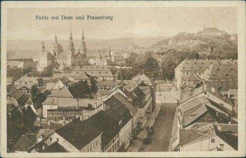 Ansichtskarte fulda mit dom - fulda,