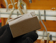 KW Karl Wieden Classic Feuerzeug überholt Braun Vintage lighter briquet 1960er