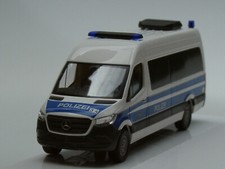 Busch Mercedes Sprinter Polizei BERLIN, Bus, Langversion - 52610 - 1:87