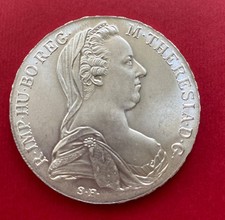 MÜNZE 1780 X BURG•CO•TYR MARIA THERESIA 833 SILBER THALER