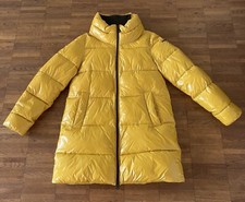 Geox Respira, Dicke Steppjacke -mantel, warmes Gelb / Senfgelb, Gr. 38, Neu!!!