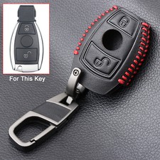 2Tasten Auto Schlüssel Hülle