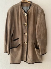 Trachtenwildlederkurzmantel/Langjacke