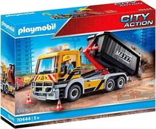 Playmobil 70444 City Action Baustelle LKW Lastwagen Wechselaufbau Kipper NEU OVP