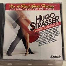 CD  HUGO STRASSER  It's a real good Feeling  Neuwertige CD 16 Tracks  