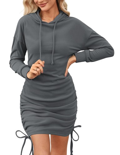 Sweatkleid damen lang - sweatkleid,