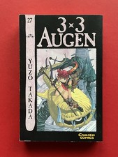 3 x 3 AUGEN Manga SET Band 27 Anime BUCH Carlsen COMIC Serie 1 LOT Box OVP 1997