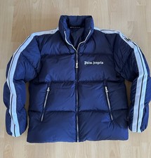 Neu Palm Angels Daunen Jacke, Herren, Blau, Gr. L