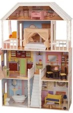 Puppenhaus Barbiehaus Kidkraft Spielhaus groß Holz