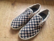 Vans Slip-on Checkerboard (Bamboo Charcoal Lining) Sondermodell Gr. 40,5