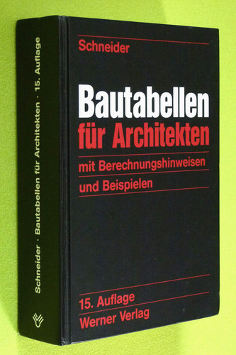 Bautabellen für architekten - bautabellen,