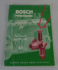 Handbuch Bosch Förderpumpe für Dieselkraftstoff Stand 01/1955