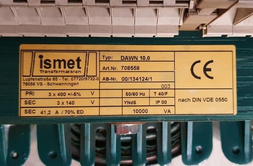 Ismet dawn transformator - dawn,