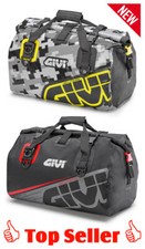 GIVI EA115GR grau-rot, EA115CM grau-gelb wasserdichte Gepäckrolle Hecktasche 40l