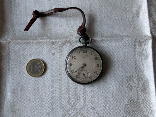 Taschenuhr 800er silber ancre - taschenuhr,