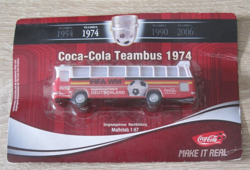 Teambus coca cola fußball wm - teambus, fußball-wm