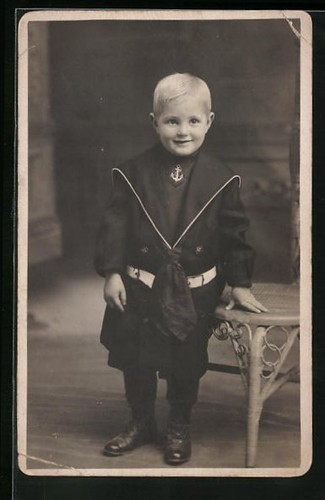 Foto bub matrosenanzug - foto-ak, im