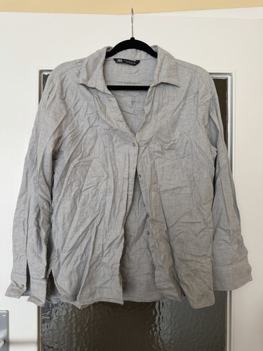 Damen zara hemd - damen, grau