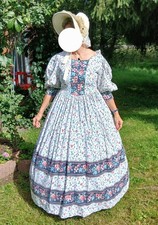 Biedermeierkleid Sissikleid Viktorianisches Kleid Krinoline  - Gr. 42 -44